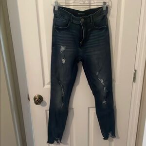 Trendy Ripped Denim Jeans